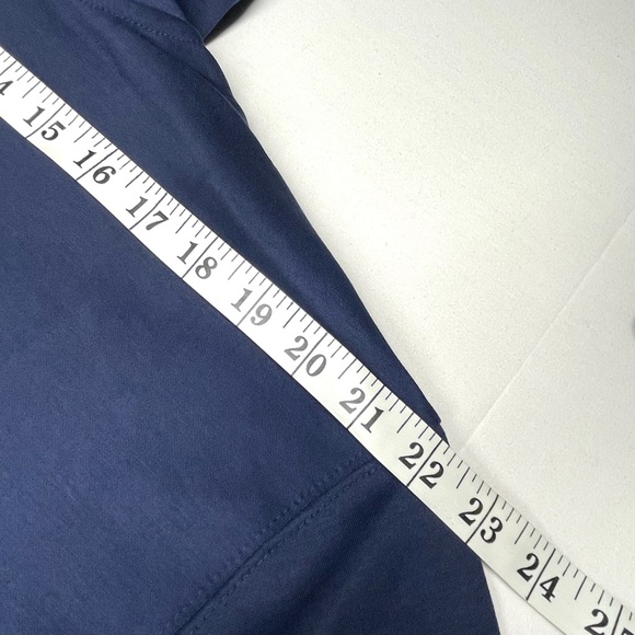 Fila Men’s Performance Sweatshirt Activewear Hoodie Size XXL 2XL Navy Blue NWT - Picture 15 of 16